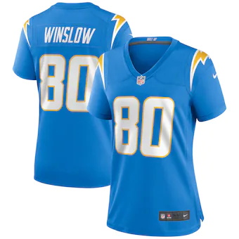 womens nike kellen winslow powder blue los angeles chargers